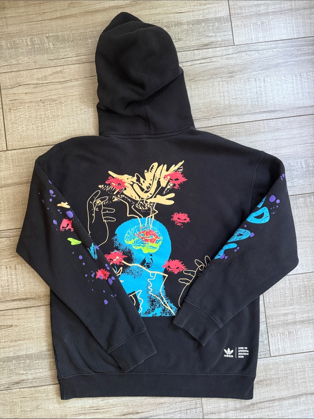 adidas x S.E.E.D. Graphic Hoodie Black Multi-Color S